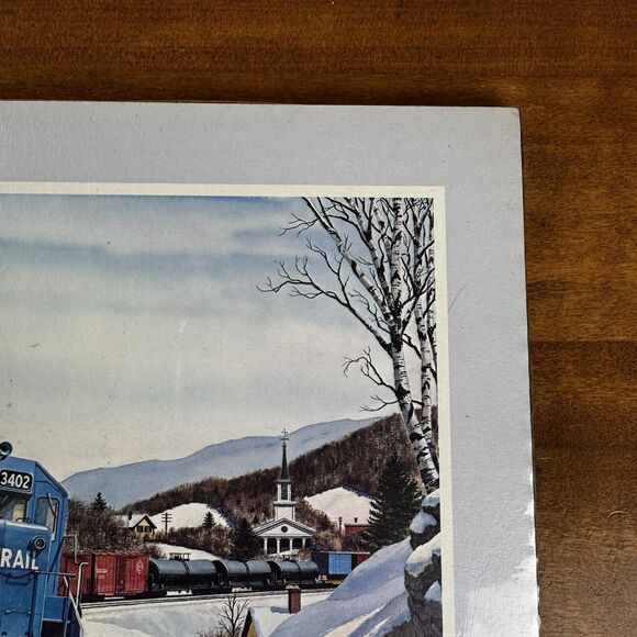 Howard Fogg Print UTLX Tank Cars Berkshires Conrail Main 8x10 Board Shrink Wrap - Picture 8 of 11